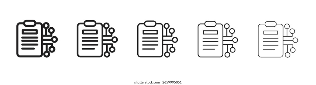 Icono de contrato inteligente para su diseño de Sitio web, logotipo, App, interfaz de usuario.