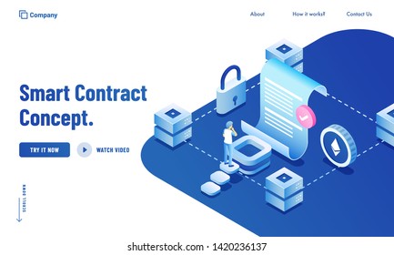 1,072 Infographic smart contract Images, Stock Photos & Vectors ...