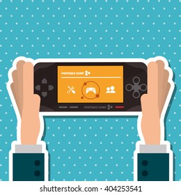 smart control design, vector illustration
