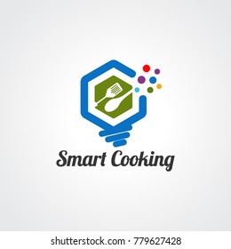 smart cooking logo vector, icon, and element for business