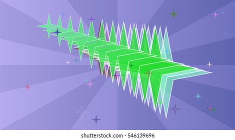 smart cosmos with overlap, order of artistic event
