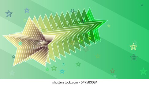 smart decoration of result, constellation vector background at opposed draft