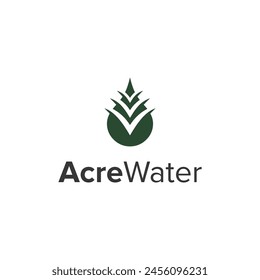 smart design combination of Acre and water for environmental industry