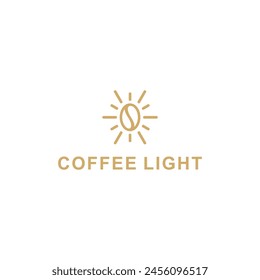 a smart design combination of coffee beans and light for the beverage industry