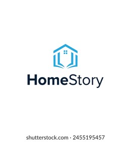 a smart design combination of home and book for the real estate industry