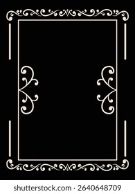 Smart Design Ornamental Border Decorative Vector