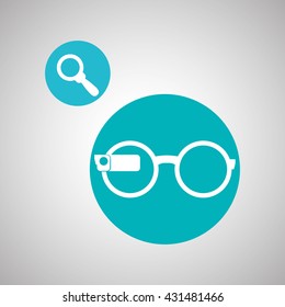 Smart device design. Gadget icon. Isolated illustration , vector