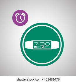 Smart device design. Gadget icon. Isolated illustration , vector