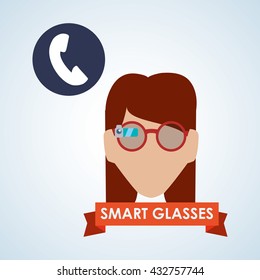 Smart device design. Gadget icon. Isolated illustration , vector