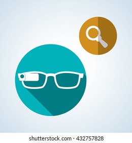 Smart device design. Gadget icon. Isolated illustration , vector