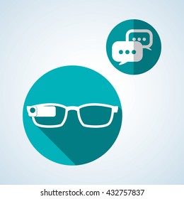 Smart device design. Gadget icon. Isolated illustration , vector