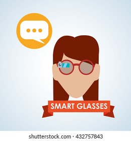 Smart device design. Gadget icon. Isolated illustration , vector