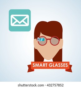 Smart device design. Gadget icon. Isolated illustration , vector