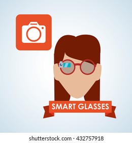 Smart device design. Gadget icon. Isolated illustration , vector