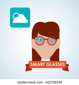 Smart device design. Gadget icon. Isolated illustration , vector