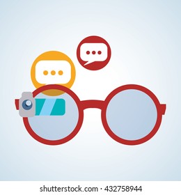 Smart device design. Gadget icon. Isolated illustration , vector