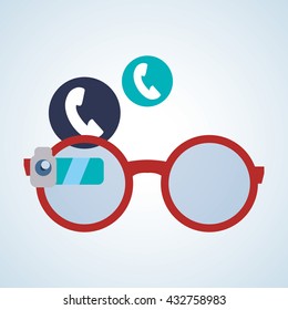 Smart device design. Gadget icon. Isolated illustration , vector