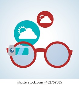 Smart device design. Gadget icon. Isolated illustration , vector
