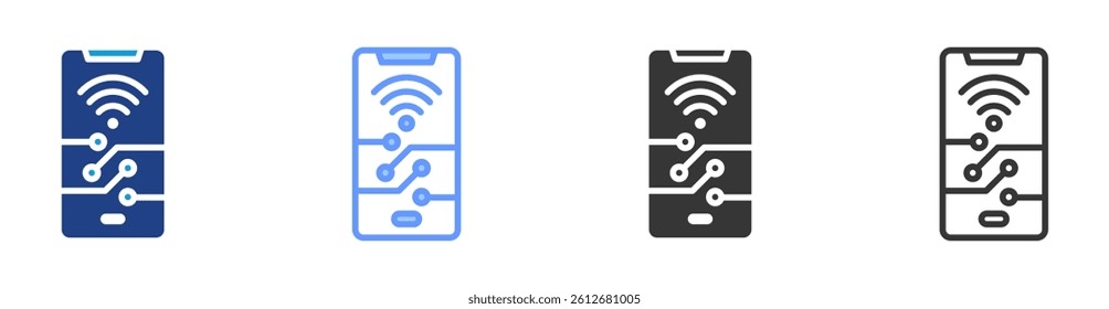 Smart Device icon set multiple style collection