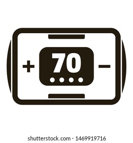 Smart device icon. Simple illustration of smart device vector icon for web design isolated on white background