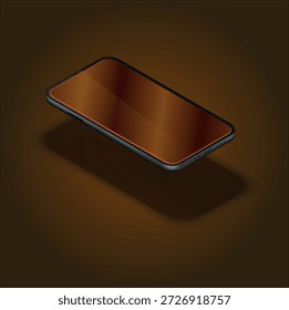Smart Device Smartphone Vector Illustration for Technology, Business, and Digital Marketing. Touchscreen Smartphone Vector Icon for Mobile Technology, Apps, and Digital Design Projects.