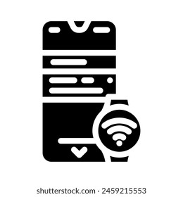 Symbol für Technikbegeisterte für intelligente Geräte-Symbole Vektorgrafik. Technikbegeisterte für intelligente Geräte-Symbole. Isolierte Symboldarstellung