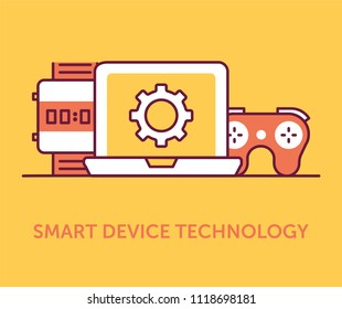 Smart Device Technology Icons