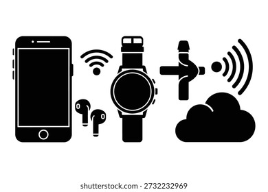 Smart Devices Connected to Cloud Storage