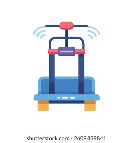 Smart Digital Weighted Jump Trainer Icon. Design of Fitness and Gym Icons.