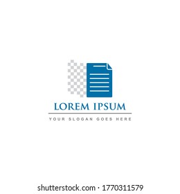 smart document logo , digital data logo