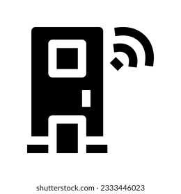 icono de puerta inteligente para tu sitio web, móvil, presentación y diseño de logotipo.