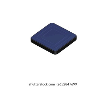 smart drain icon 3d illustration render