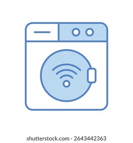 Ícone de secador inteligente ilustração de estoque de vetor