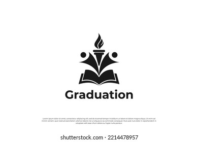 Smart education logo design. School logo template.