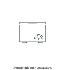 Kühlschrank-Symbol für intelligente Elektronik