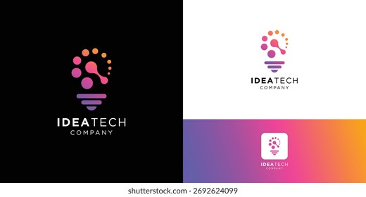 Smart Energy idea logo design illustration