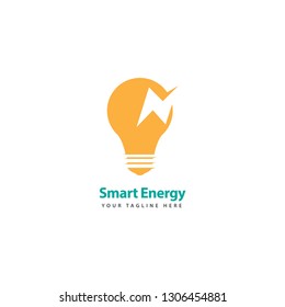 Smart Energy Logo Concept Vector Template