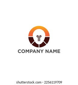 vector de logotipo de energía inteligente, inspiración de logotipo de idea