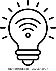 Smart Energy vector icon. Can be used for printing, mobile and web applications.