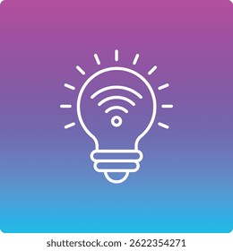 Icono de Vector de energía inteligente. Se puede utilizar para aplicaciones de impresión, móviles y de Web.