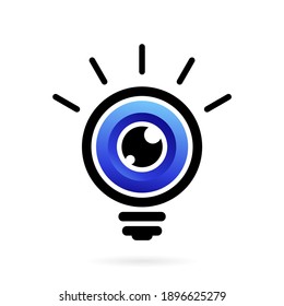smart eye logo, smart camera logo