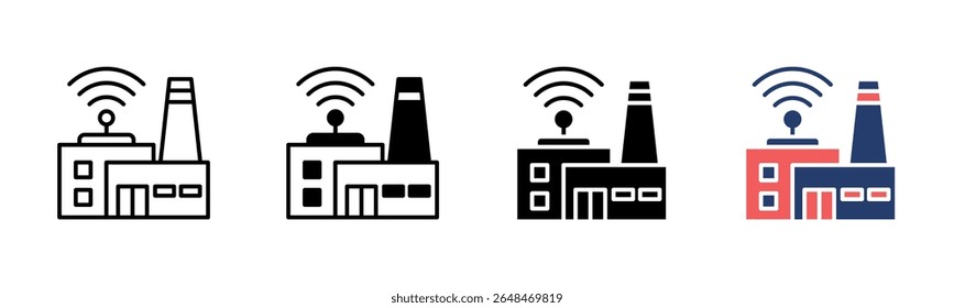 Smart Factory icon sheet multiple style collection
