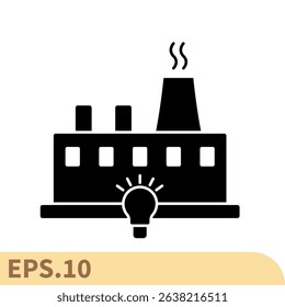 smart factory icons  symbol vector elements for infographic web