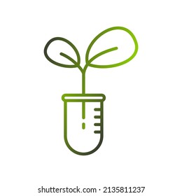 smart farm gradient icon image