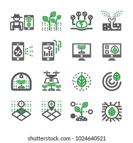 Smart Farm Icon Set