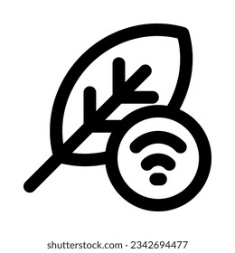 icono de granja inteligente para tu sitio web, móvil, presentación y diseño de logotipo.