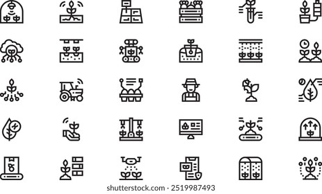 Colección de iconos vectoriales de alta calidad con trazo editable. Ideal para Profesional y Proyectos Creativos.