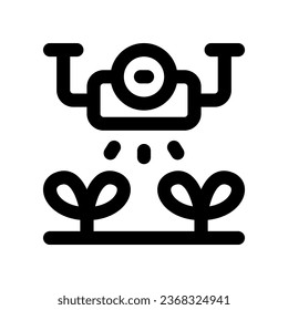 icono de línea de granja inteligente. icono vector para tu sitio web, móvil, presentación y diseño de logotipo.