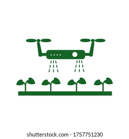 Smart farm minimal graphic vector