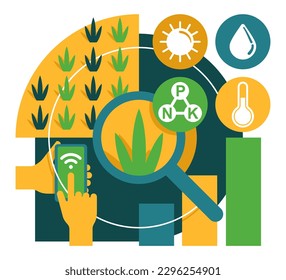 Smart Farming technologies - management concept focused on providing the agricultural industry to leverage advanced technology. For tracking, monitoring, automating and analyzing operations